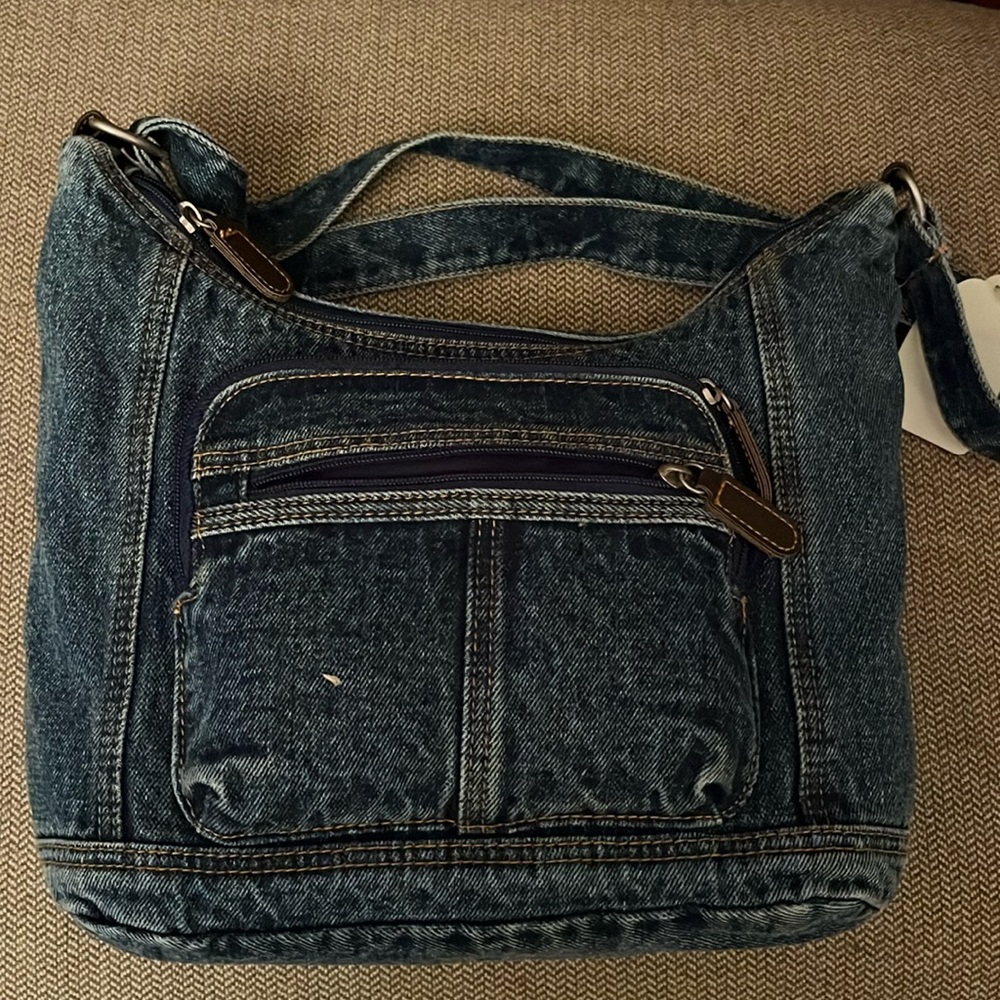 NWT Denim Purse